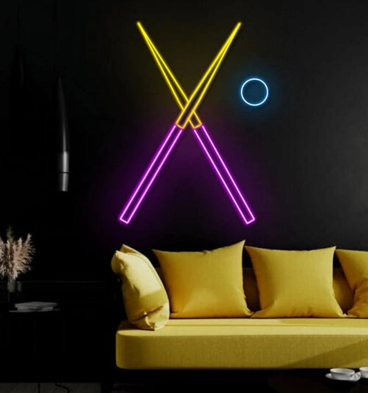 Billiards Led Sign, Billiards Neon Sign, Wall Decor, Billiards Pool Neon Sign, Custom Neon Sign, Restaurant Led Sign, Cue Led Sign, Wall Décor