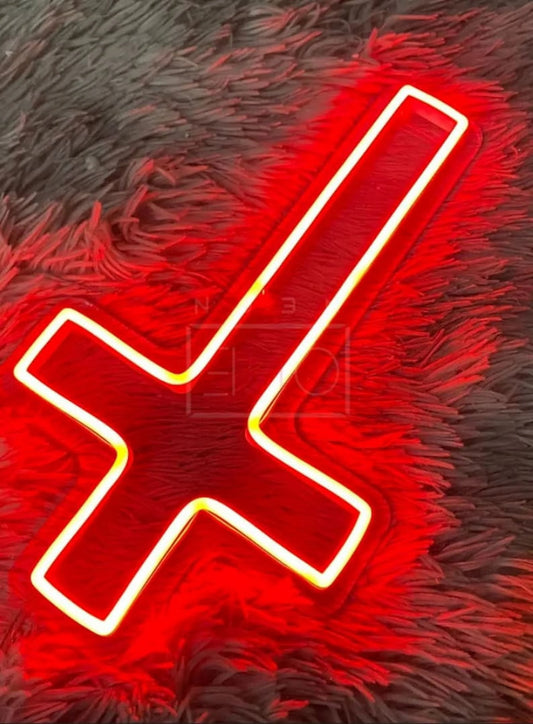Cross Led Sign, Cross Jesus Neon Sign, Wall Decor, Cross Neon Sign, Custom Neon Sign, Cross Led Sign, Christmas Gifts, Jesus Neon Signs, Wall Décor