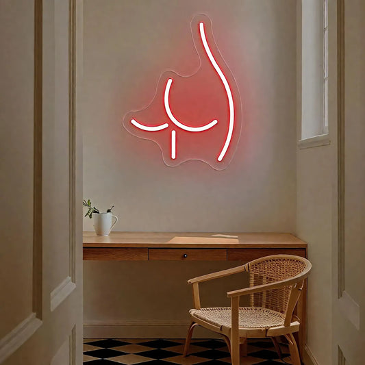 Adults Only Neon Sign Light LED Neon Light Wall Room for Bedroom Man Cave Hotel Party Bedroom Decoration Shop Club Bar Neon Sign